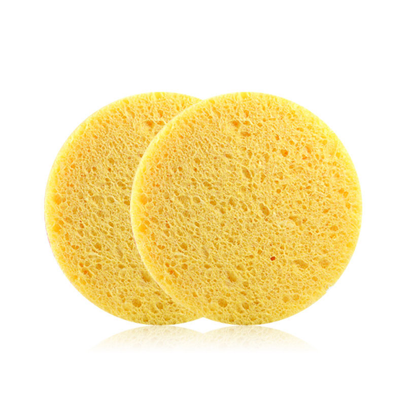 Compressed Facial cleansing exfoliating makeup remover sponge