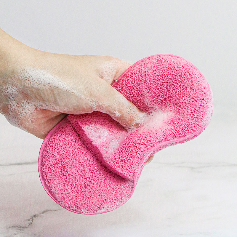 Deep Pore Exfoliating Glove Bath Face Cleansing Sponge